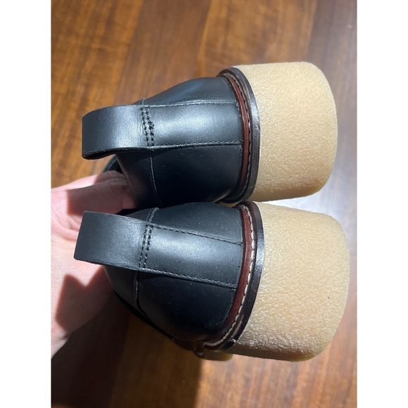 Everlane Black Loafers with Tan Sole - Picture 8 of 12